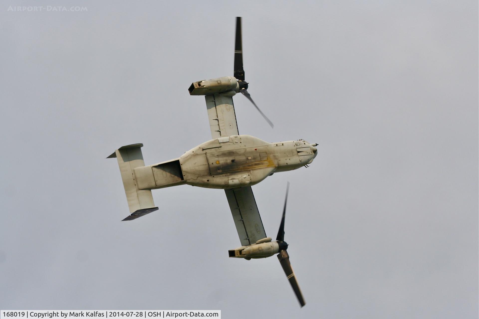 168019, 2011 Bell-Boeing MV-22B Osprey C/N D0149, Bell-Boeing MV-22B Osprey, 168019 at OSH