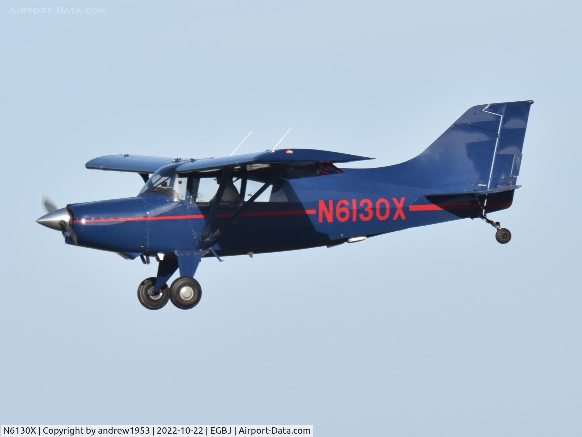 N6130X, 1989 Maule M-6-235 Super Rocket C/N 7497C, N6130X landing at Gloucestershire Airport.