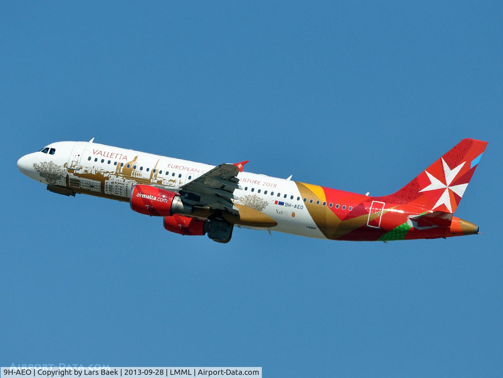 9H-AEO, 2006 Airbus A320-214 C/N 2768, Departing