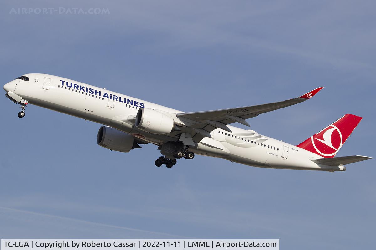 TC-LGA, 2020 Airbus A350-941 C/N 0403, Runway 31