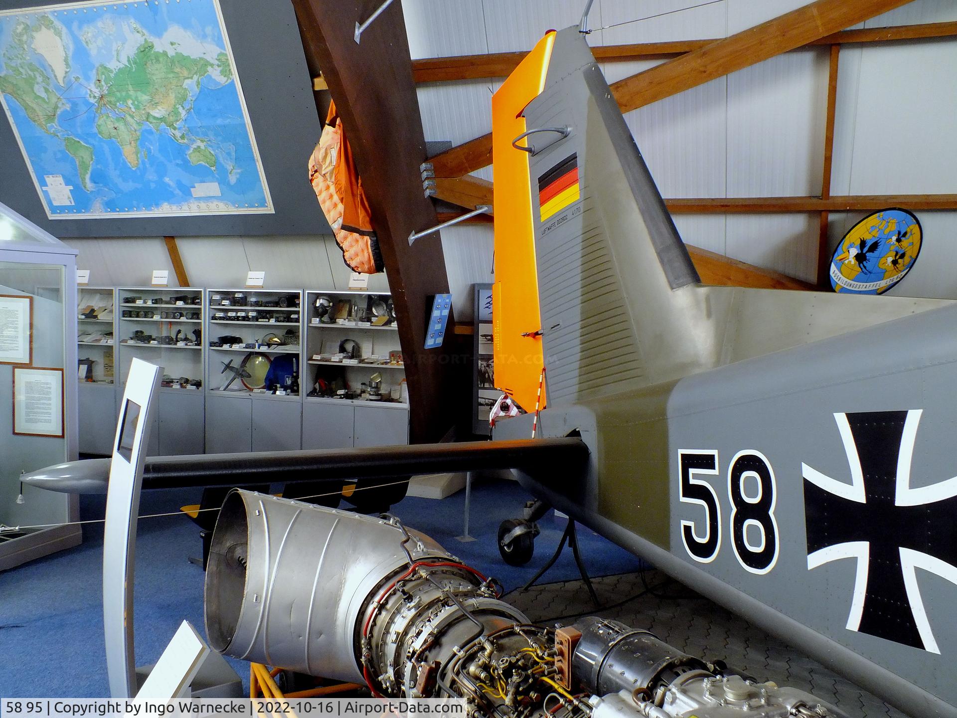 58 95, Dornier Do-28D-2 Skyservant C/N 4170, Dornier Do 28D-2 Skyservant at the Ju52-Halle (Lufttransportmuseum), Wunstorf