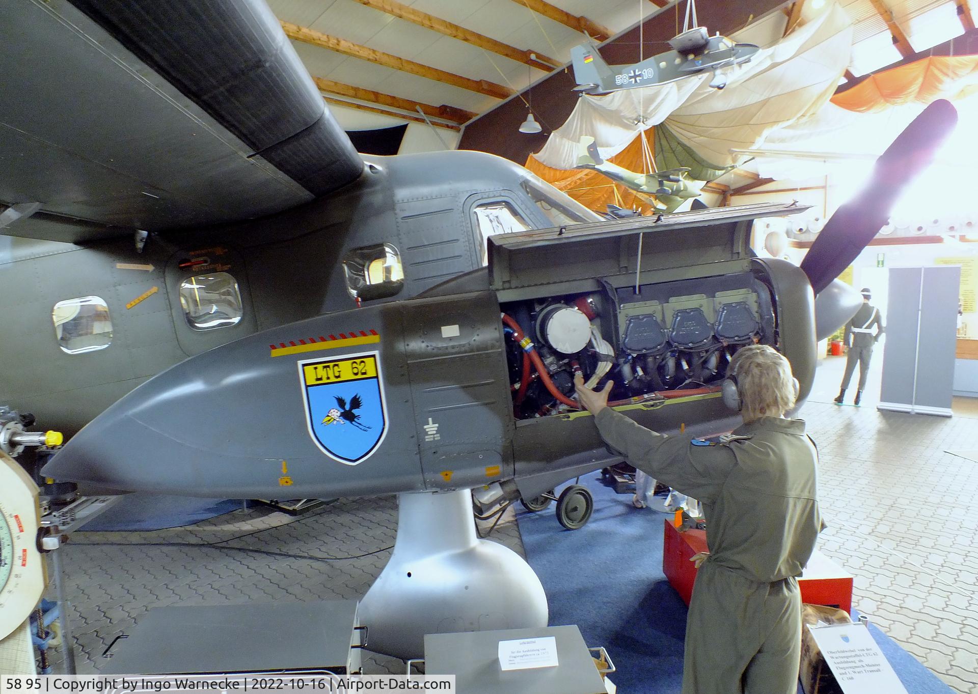 58 95, Dornier Do-28D-2 Skyservant C/N 4170, Dornier Do 28D-2 Skyservant at the Ju52-Halle (Lufttransportmuseum), Wunstorf