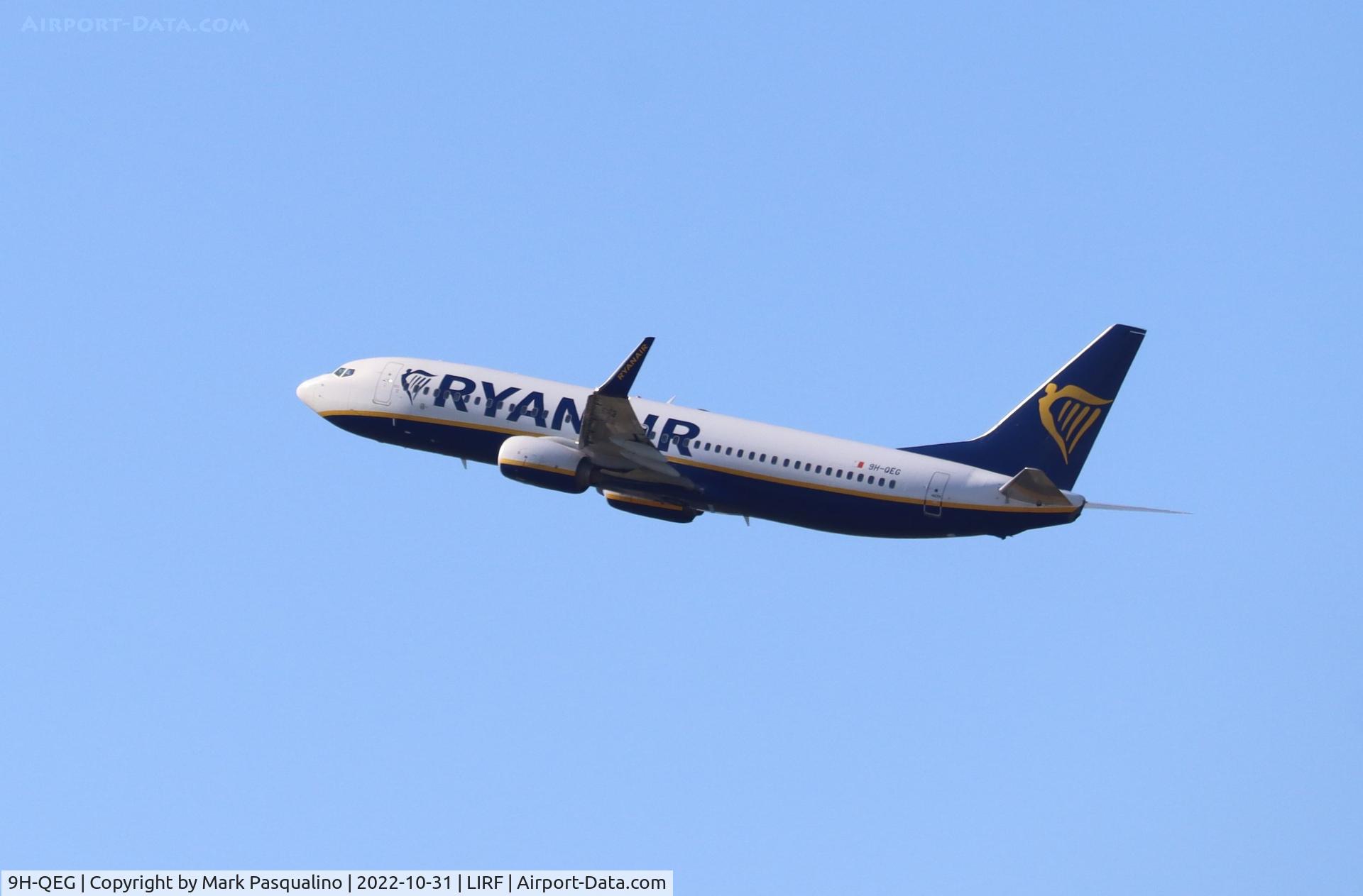 9H-QEG, 2018 Boeing 737-800 C/N 44821, Boeing 737-8AS