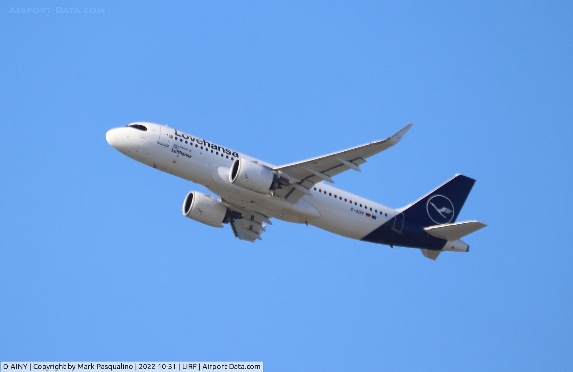 D-AINY, 2020 Airbus A320-271N C/N 9453, Airbus A320-271N