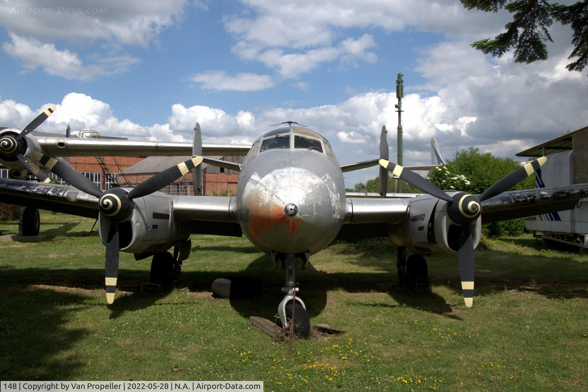 148, Dassault MD-312 Flamant C/N 148, Dassault MD 312 Flamant of the French Air Force in the Industrie and Aviation Museum in Albert, France, 2022