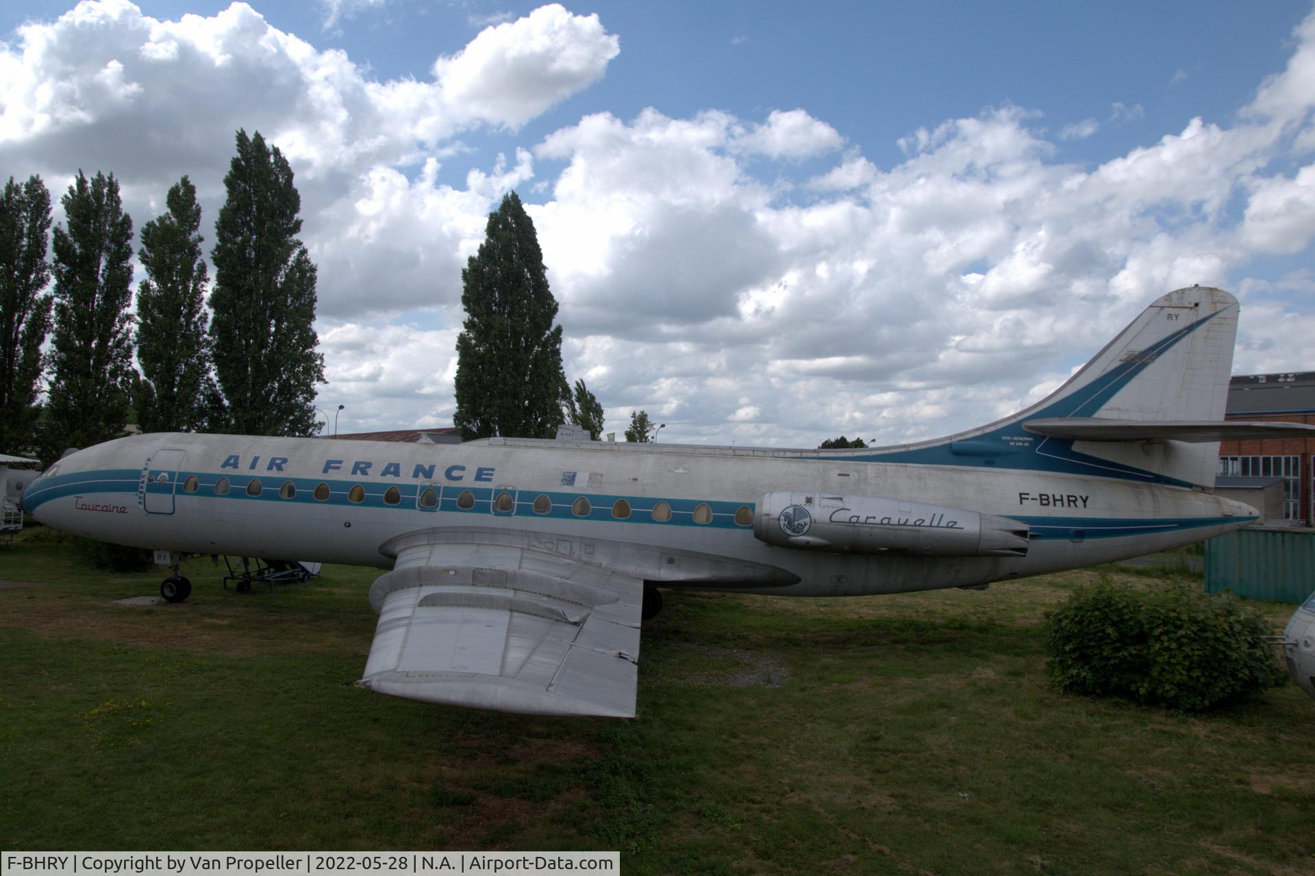 F-BHRY, 1961 Sud Aviation SE-210 Caravelle III C/N 61, Air France Caravelle III preserved at the Industrie and Aviation Museum in Albert, France