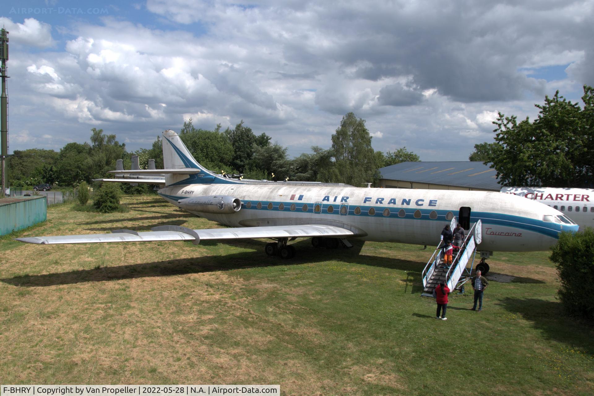 F-BHRY, 1961 Sud Aviation SE-210 Caravelle III C/N 61, Air France Caravelle III preserved at the Industrie and Aviation Museum in Albert, France