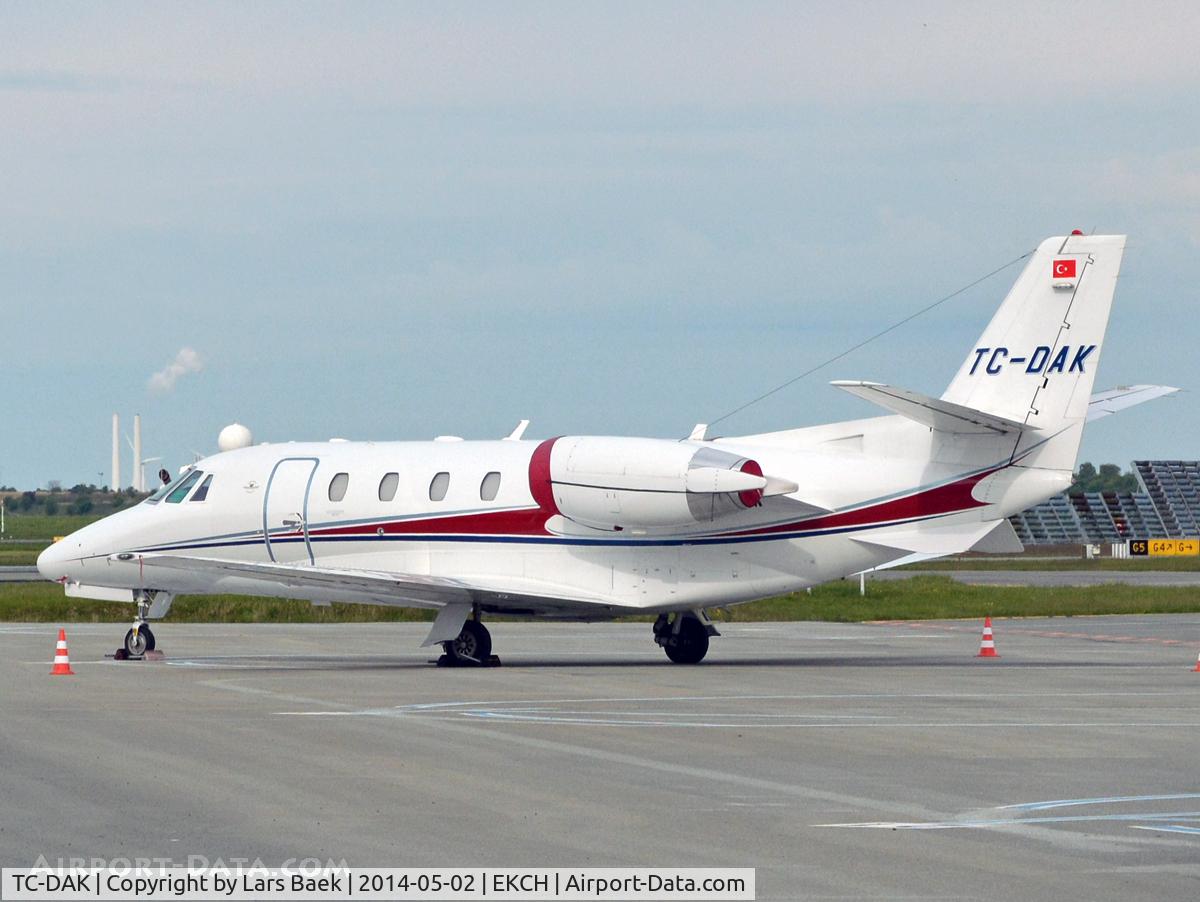 TC-DAK, 2009 Cessna 560XL Citation XLS+ C/N 560-6048, Parked