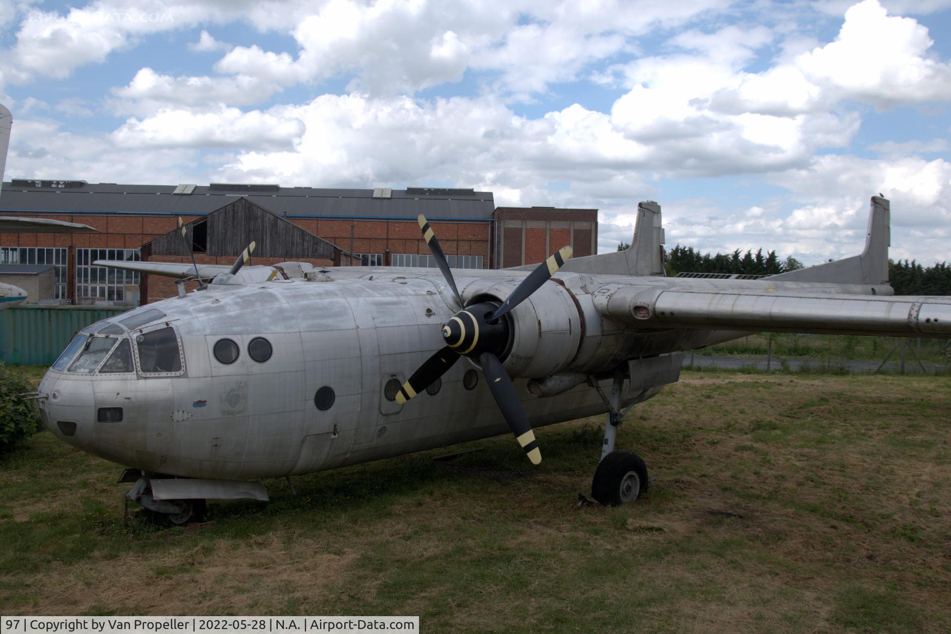97, Nord N-2501F Noratlas C/N 97, French Air Force Noratlas at the Industrie and Aviation Museum at Albert, France, 2022