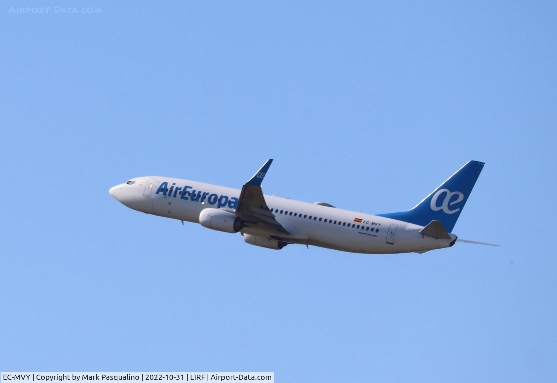 EC-MVY, 2018 Boeing 737-85P C/N 60590, Boeing 737-85P