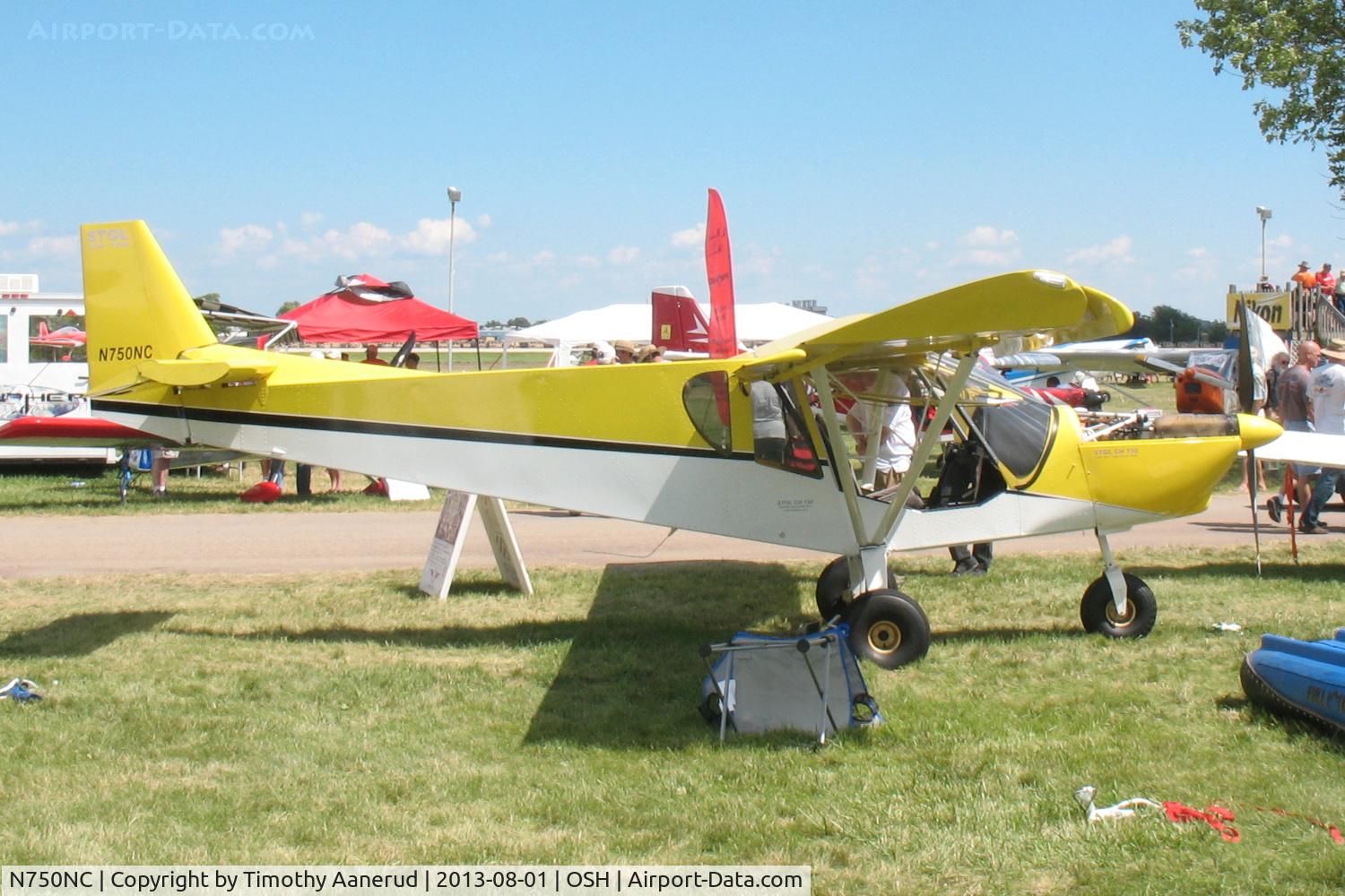 N750NC, Zenith STOL CH-750 C/N 75-8071, Zenith STOL CH-750, c/n: 75-8071, AirVenture 2013
