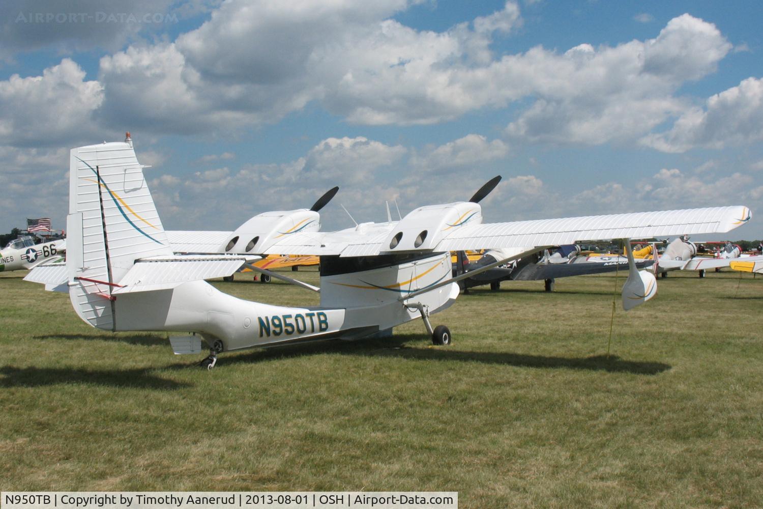 N950TB, 1980 STOL Aircraft UC-1 Twin Bee C/N 020, 1980 STOL Aircraft UC-1 Twin Bee, c/n: 020, AirVenture 2013