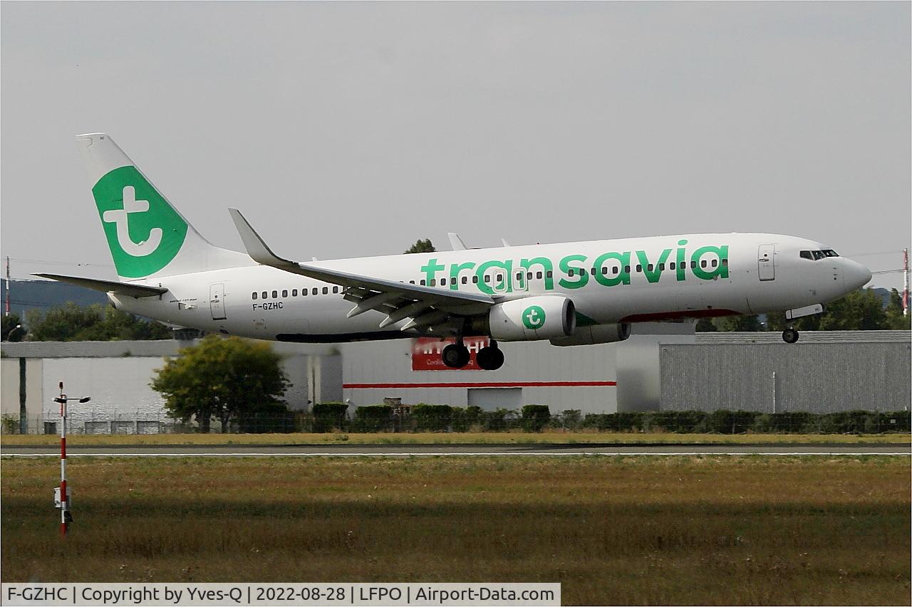 F-GZHC, 2008 Boeing 737-8K2 C/N 29651, Boeing 737-8K2, Landing rwy 06, Paris-Orly Airport (LFPO-ORY)