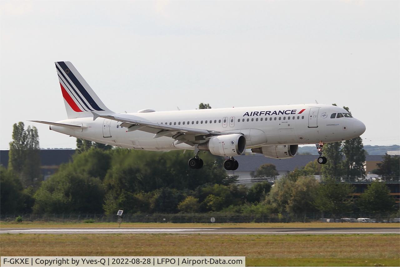 F-GKXE, 2002 Airbus A320-214 C/N 1879, Airbus A320-214, Landing rwy 06, Paris-Orly Airport (LFPO-ORY)