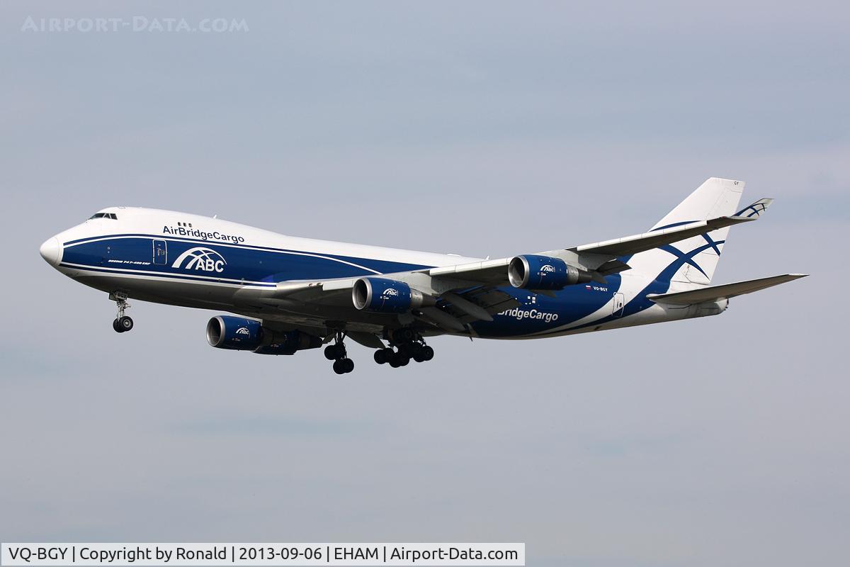 VQ-BGY, 2005 Boeing 747-428ERF C/N 33097, at spl
