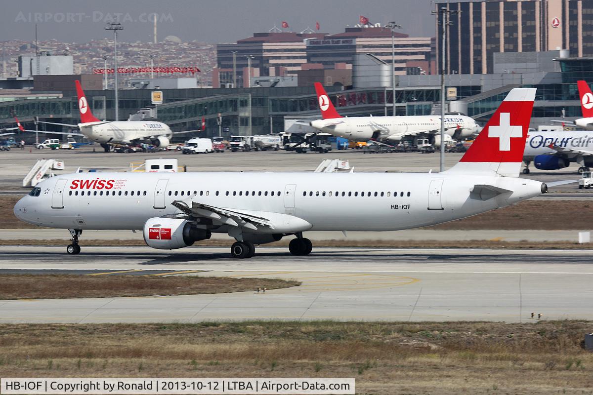 HB-IOF, 1995 Airbus A321-111 C/N 541, at ist