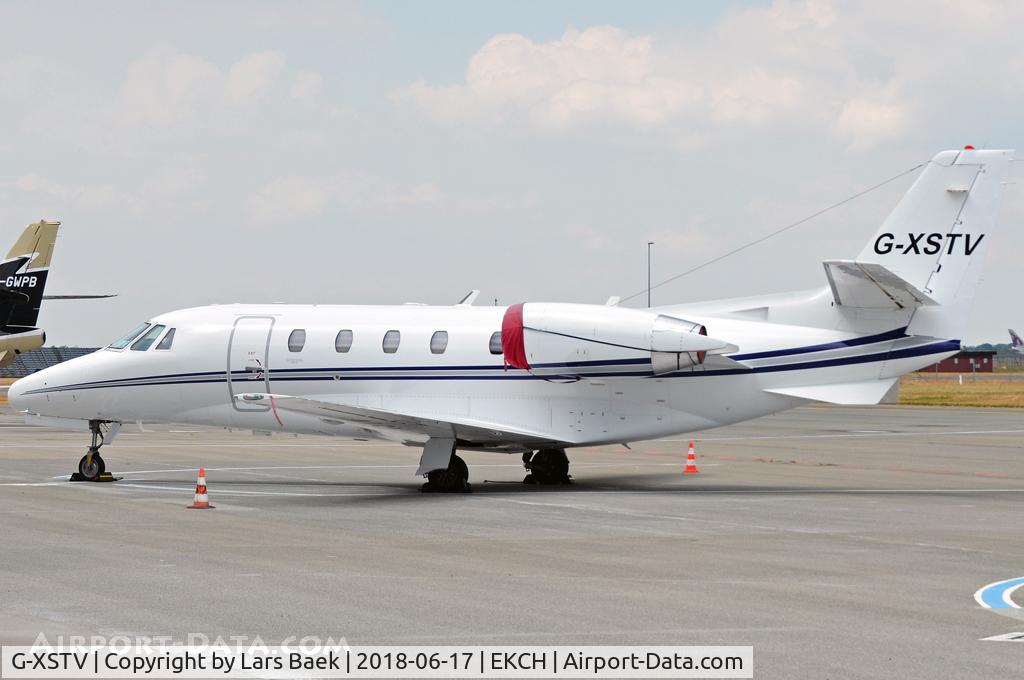 G-XSTV, 2008 Cessna 560XL Citation XLS C/N 560-5788, Parked