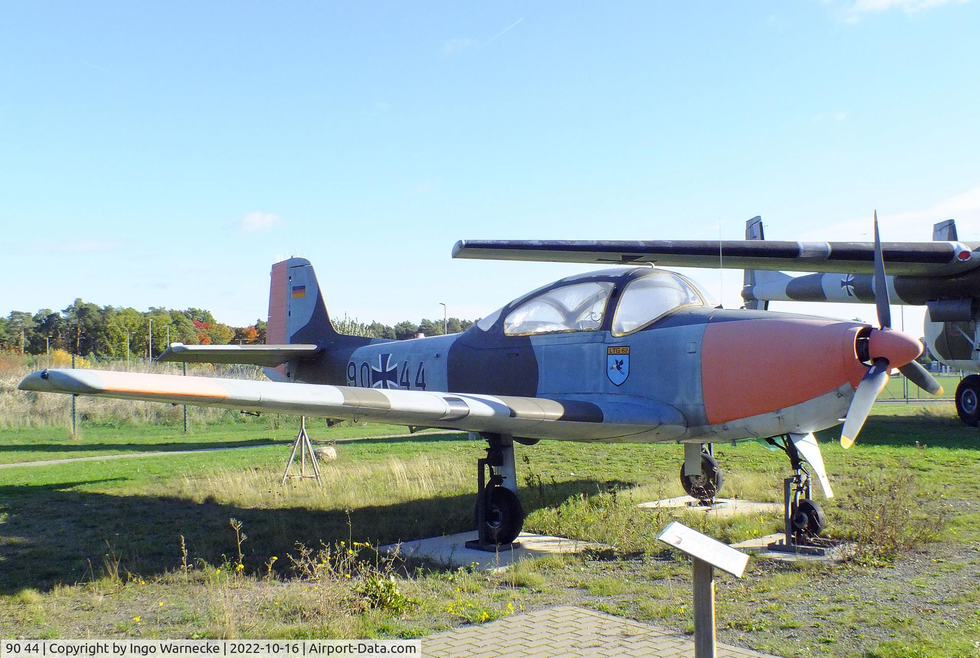 90 44, Focke-Wulf FWP-149D C/N 058, Piaggio (Focke-Wulf) FWP.149D at the Ju52-Halle (Lufttransportmuseum), Wunstorf