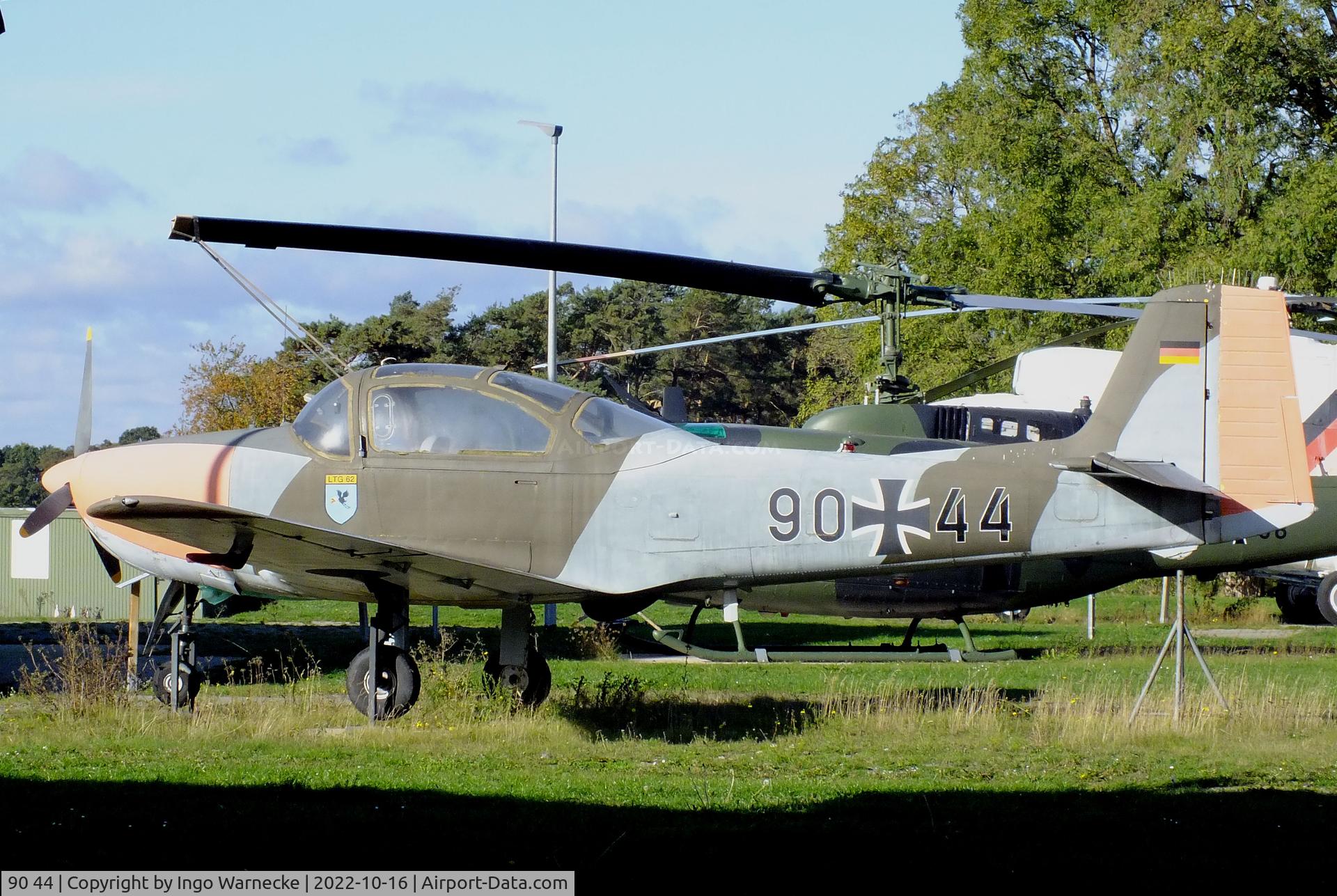 90 44, Focke-Wulf FWP-149D C/N 058, Piaggio (Focke-Wulf) FWP.149D at the Ju52-Halle (Lufttransportmuseum), Wunstorf