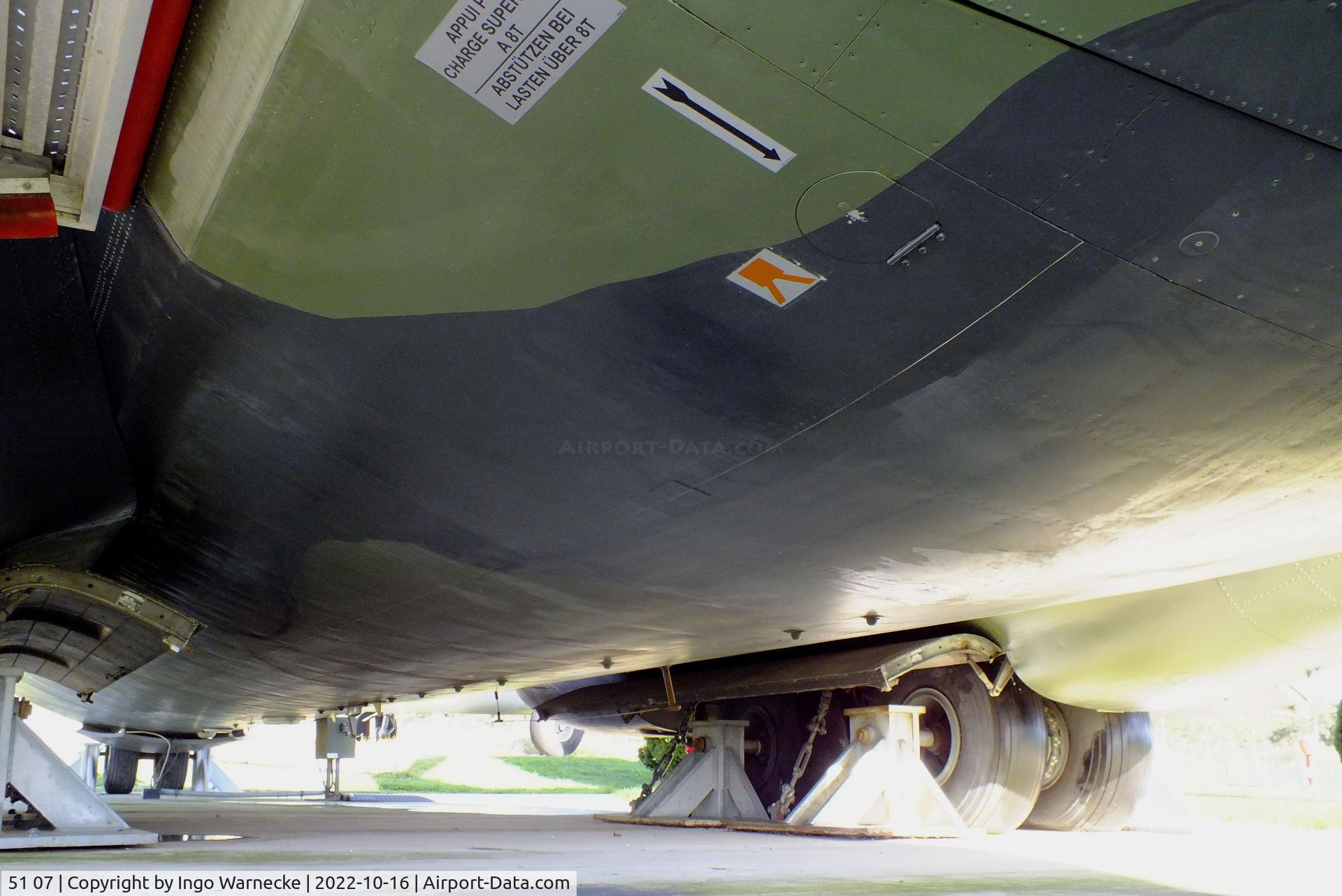 51 07, Transall C-160D C/N D144, Transall C-160D at the Ju52-Halle (Lufttransportmuseum), Wunstorf