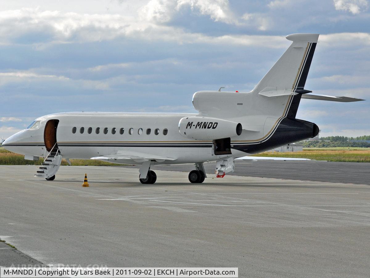 M-MNDD, 2007 Dassault Falcon 900EX C/N 612, Parked