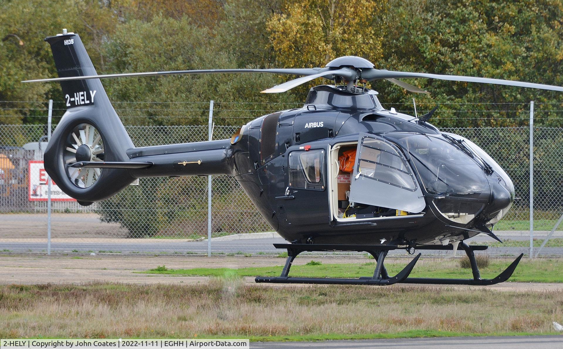 2-HELY, Airbus Eurocopter EC-135 C/N 2173, Arrived at Bliss Avn.