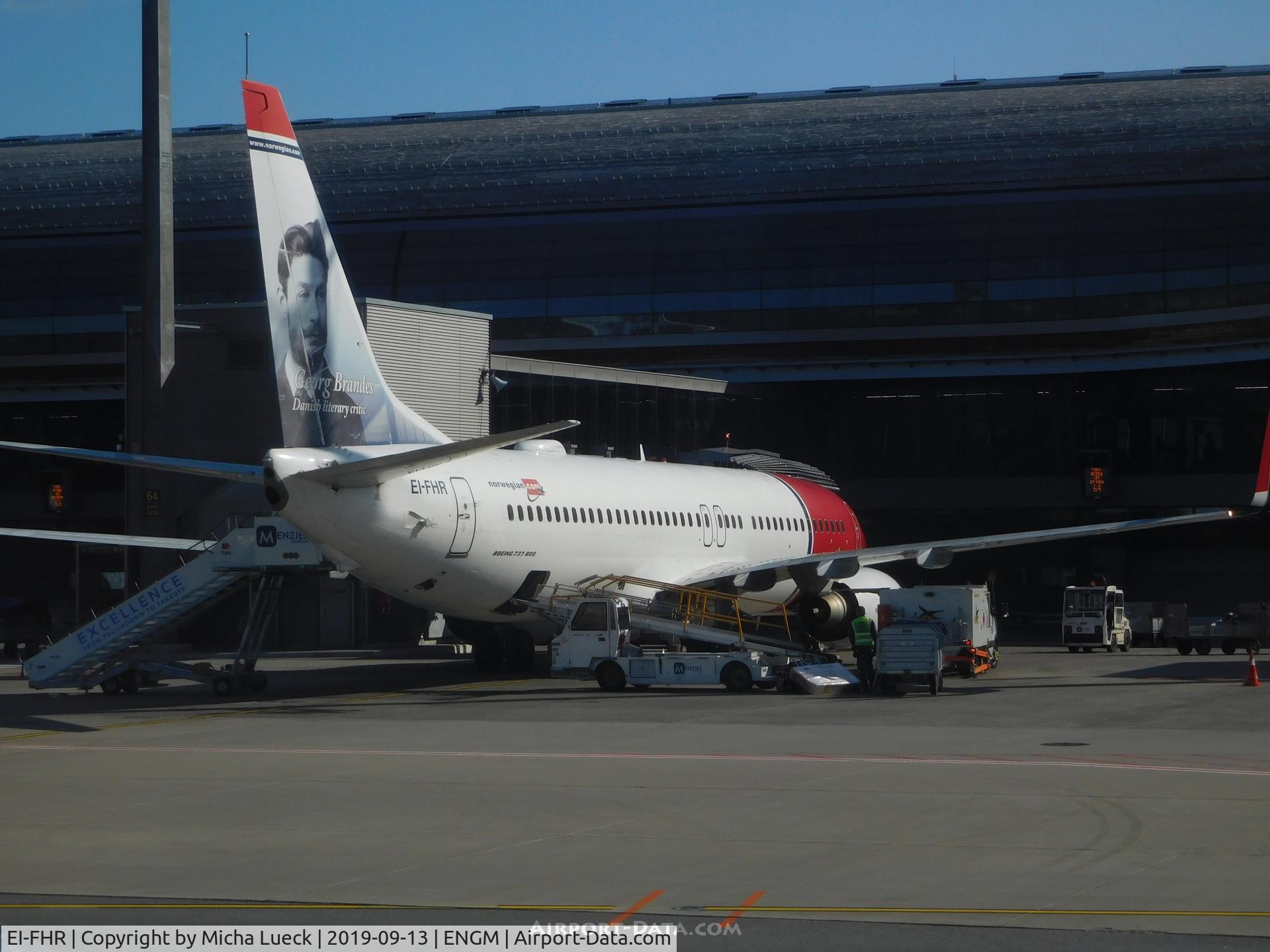 EI-FHR, 2010 Boeing 737-8JP C/N 39045, At Gardermoen