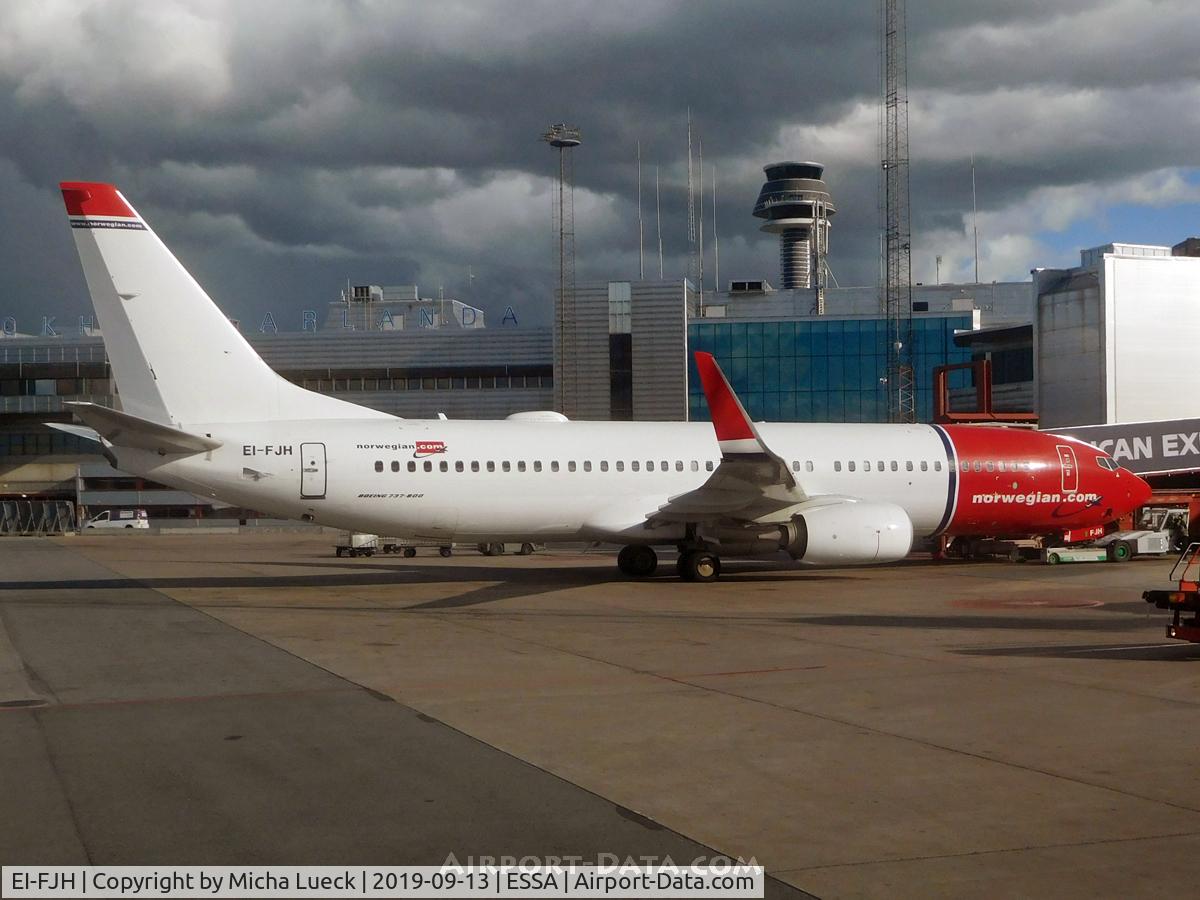 EI-FJH, 2016 Boeing 737-8JP C/N 42071, At Arlanda