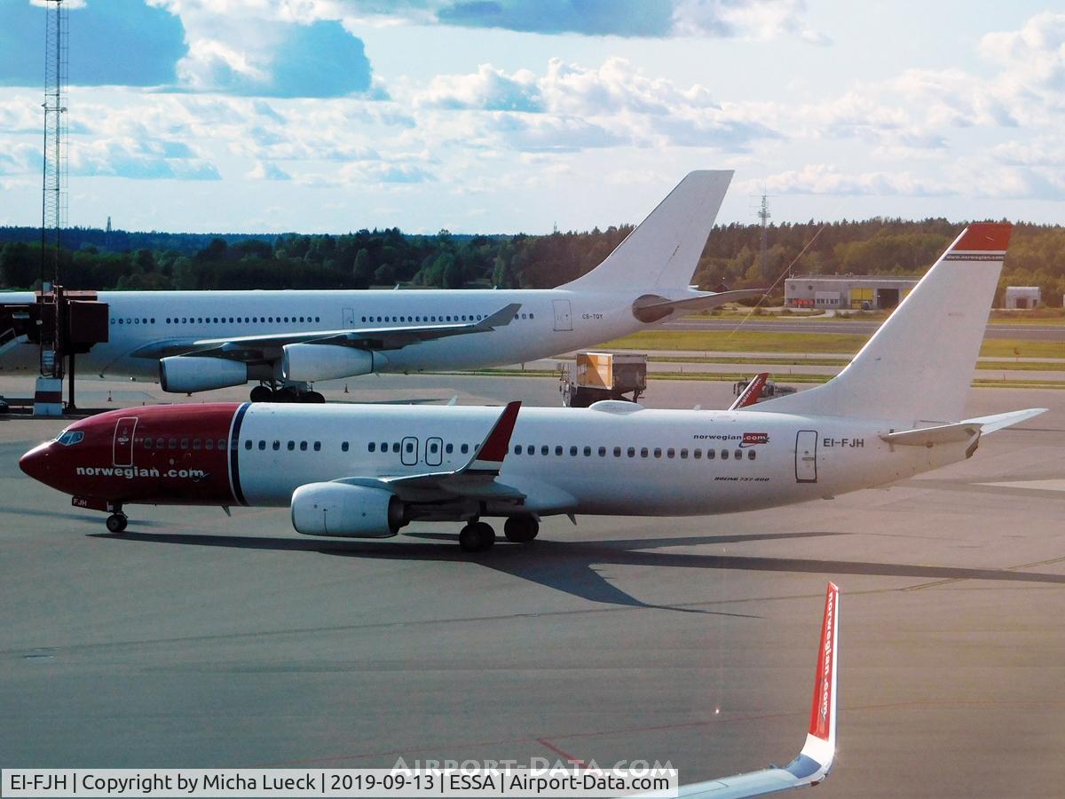 EI-FJH, 2016 Boeing 737-8JP C/N 42071, At Arlanda