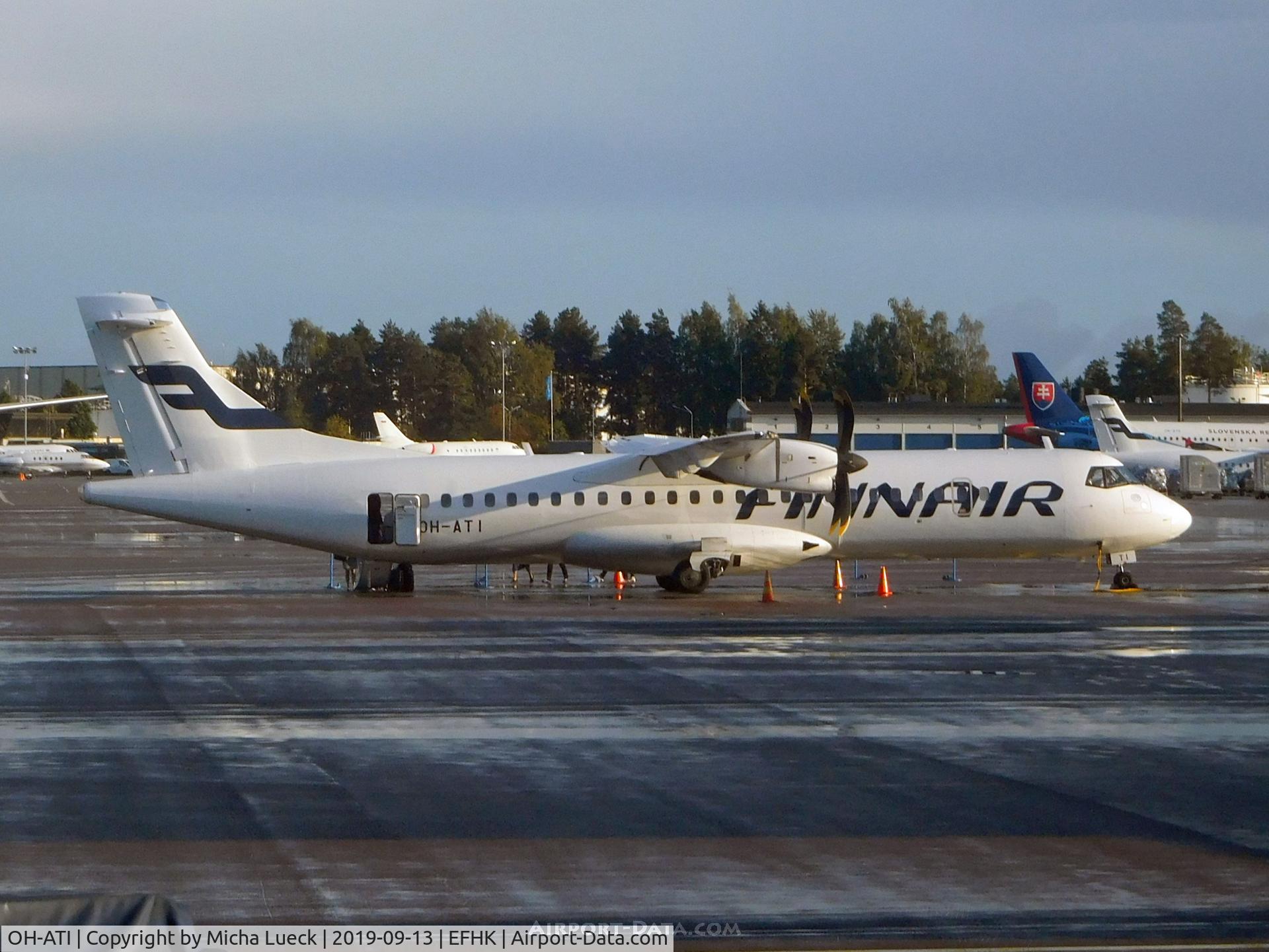 OH-ATI, 2008 ATR 72-212A C/N 783, At Vantaa