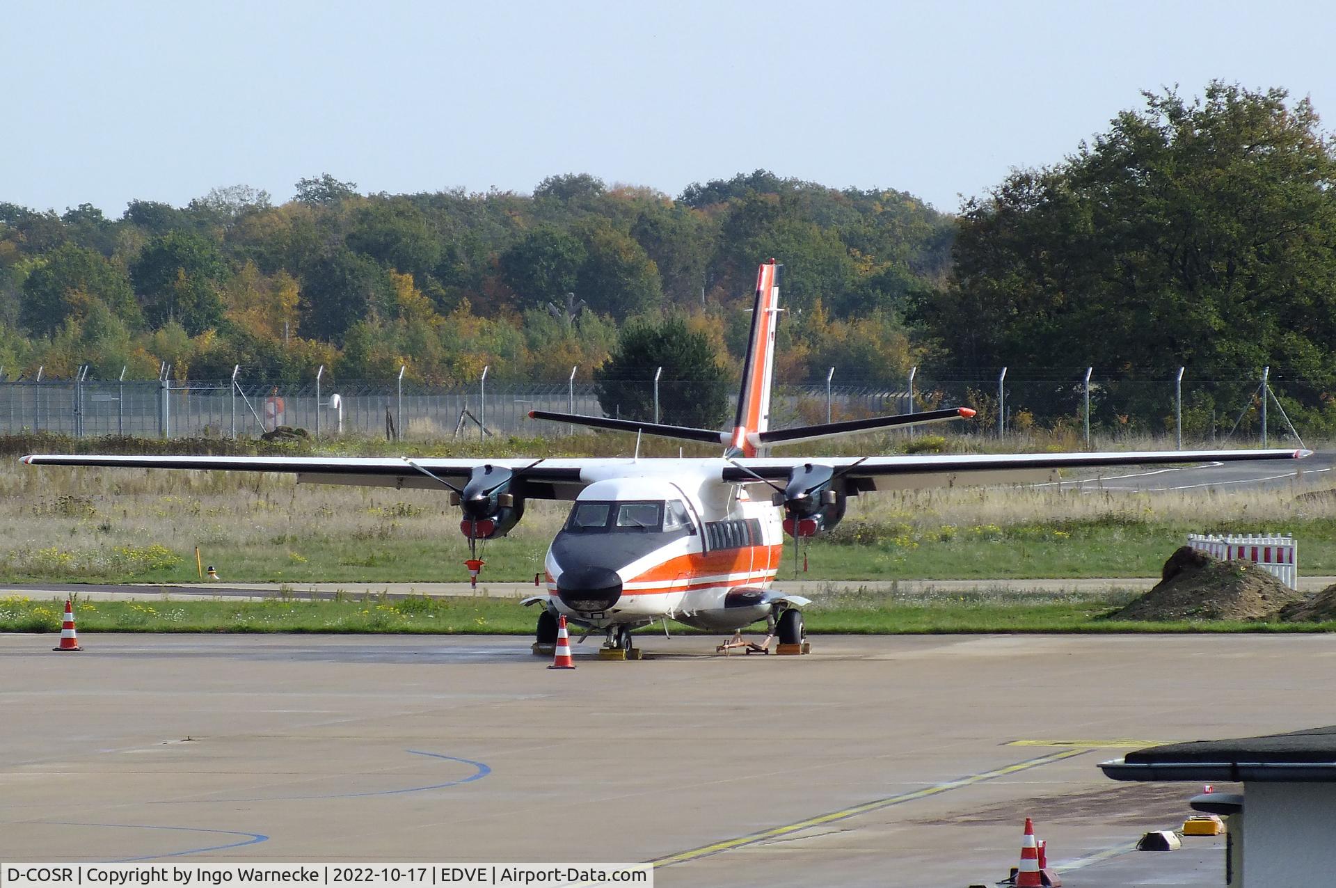 D-COSR, 1981 Let L-410UVP Turbolet C/N 810726, Let L-410UVP(T) of Flight Calibration Service at Braunschweig-Wolfsburg airport, BS/Waggum