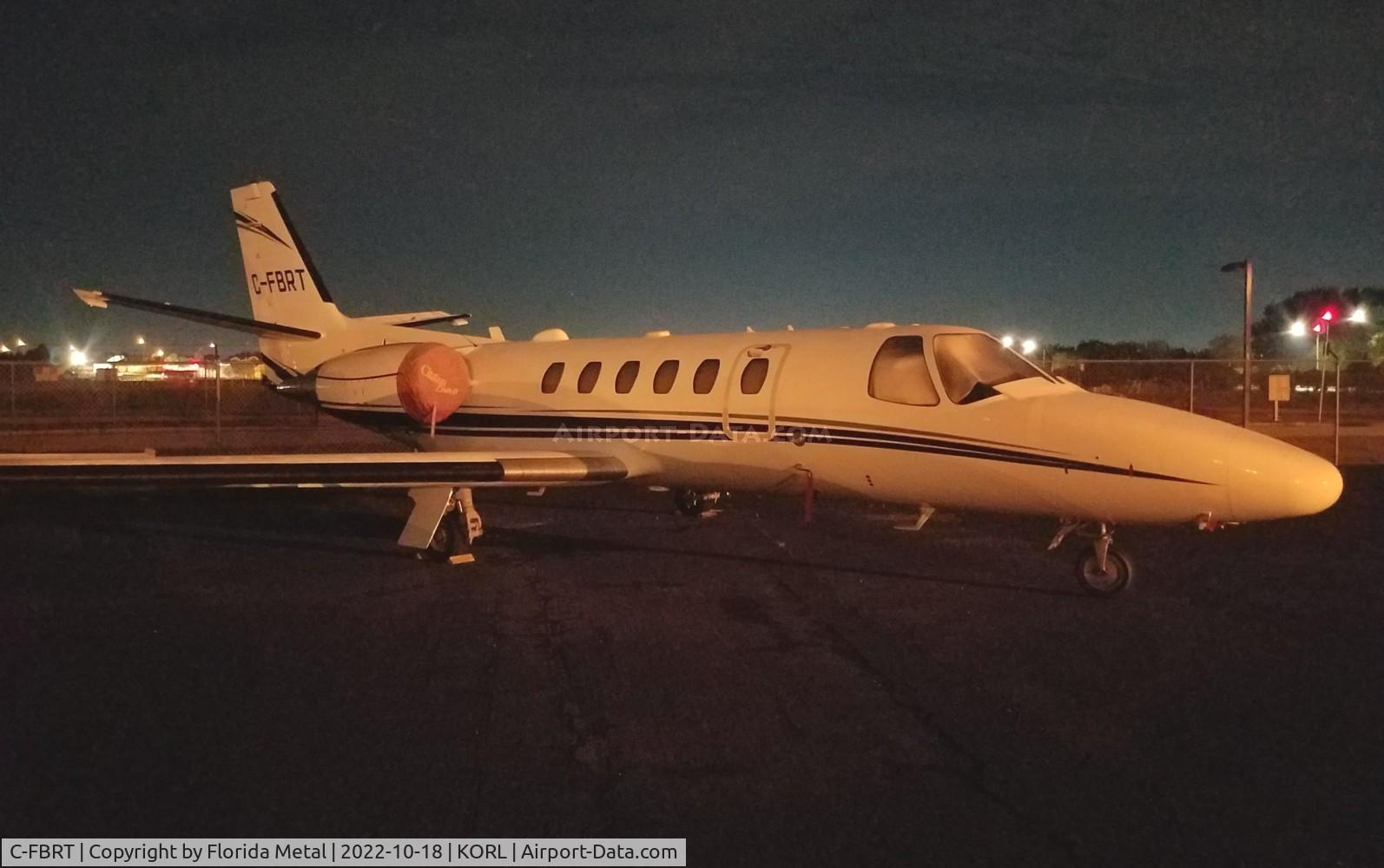 C-FBRT, 2001 Cessna 550 Citation Bravo C/N 550-1009, NBAA 2022