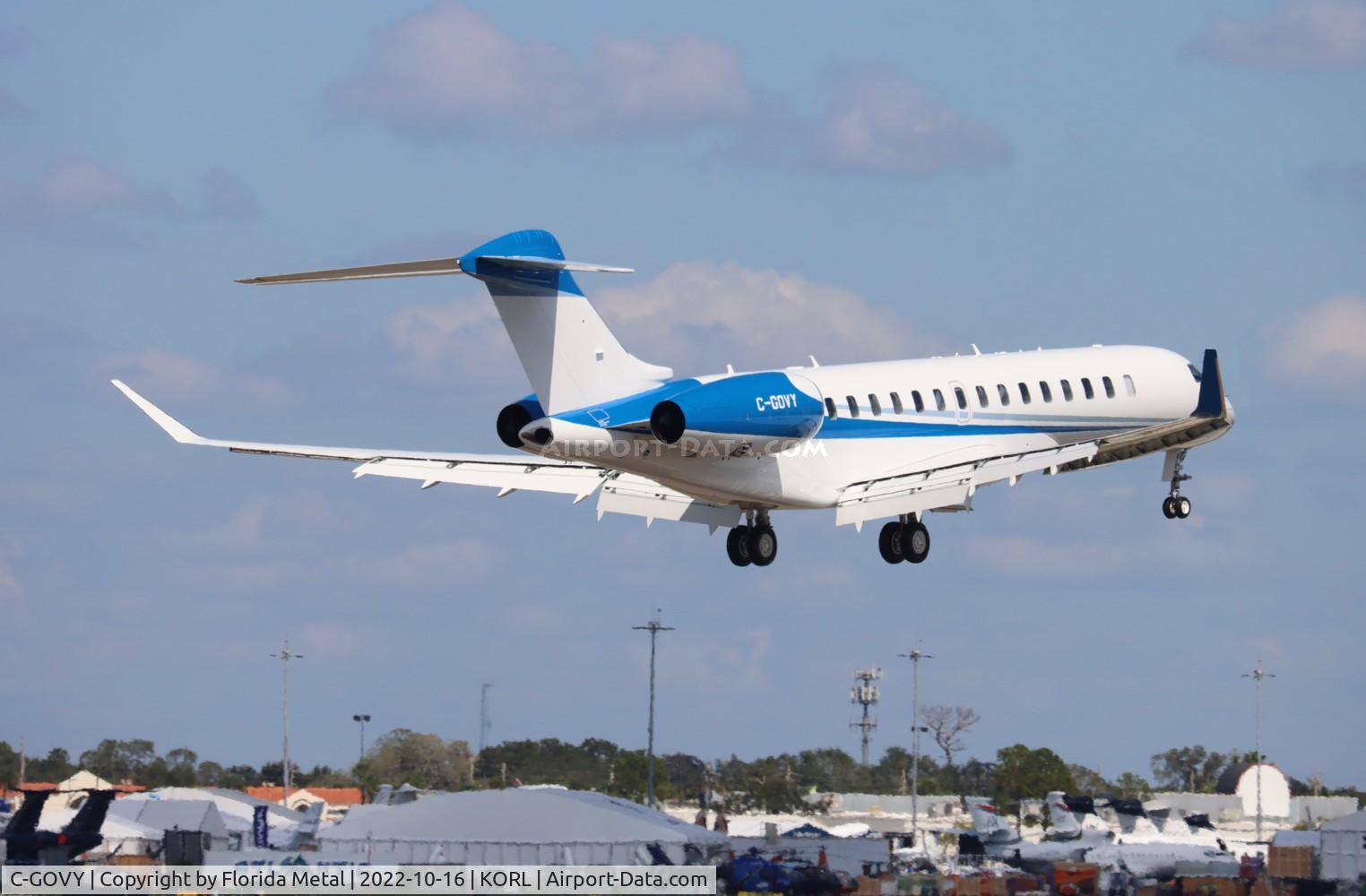 C-GOVY, 2022 Bombardier BD-700-2A12 Global 7500 C/N 70117, Global 7500