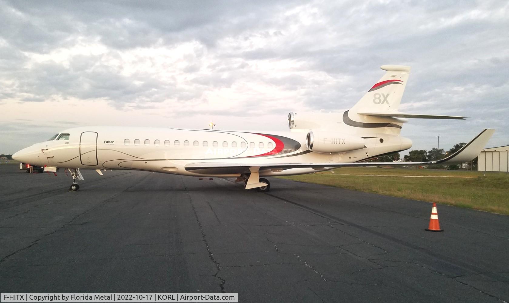 F-HITX, Dassault Falcon 8X C/N 487, NBAA 2022