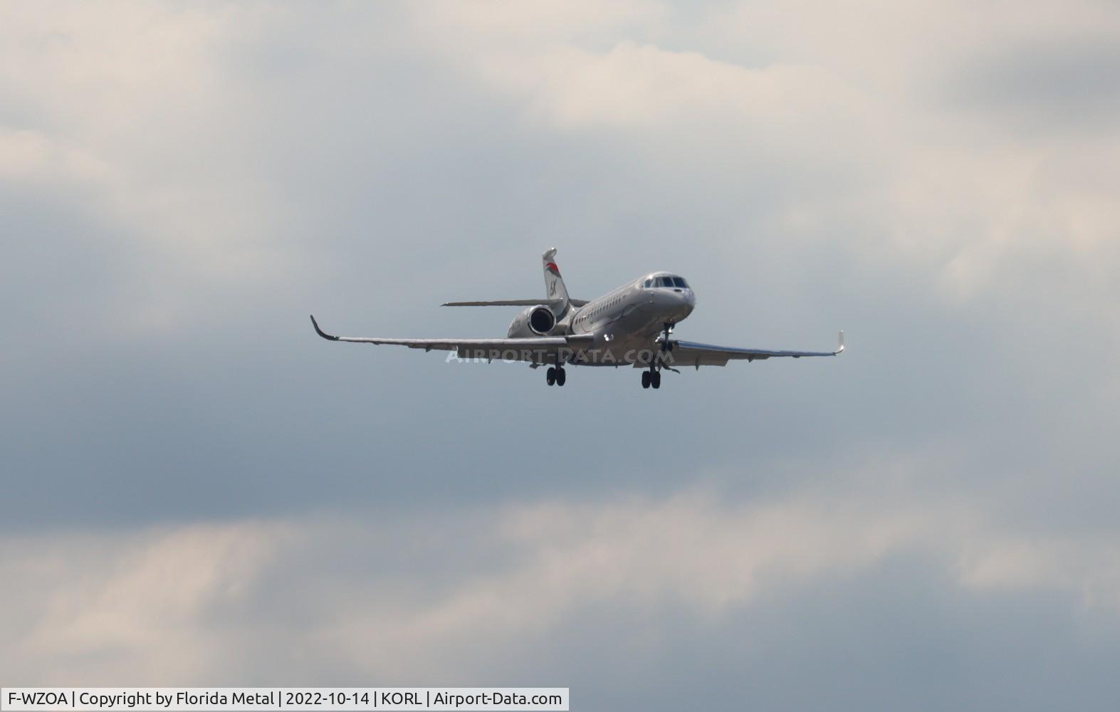 F-WZOA, 2022 Dassault Falcon 6X C/N 004, NBAA 2022
