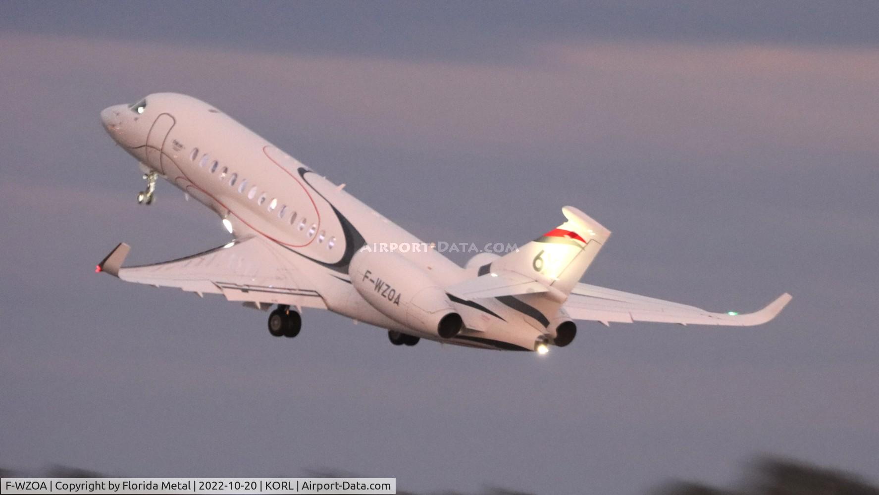 F-WZOA, 2022 Dassault Falcon 6X C/N 004, NBAA 2022