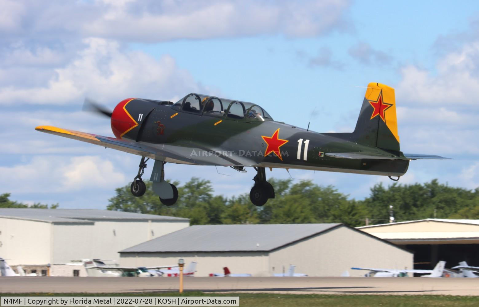 N4MF, Nanchang CJ-6 C/N 2951203, OSH 2022