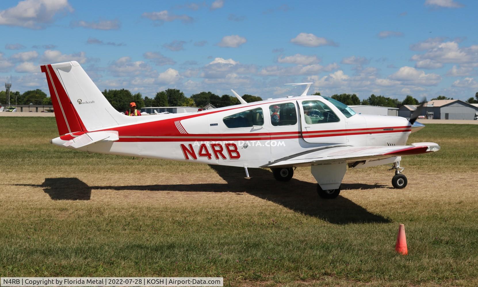 N4RB, 1973 Beech F33A Bonanza C/N CE-469, OSH 2022
