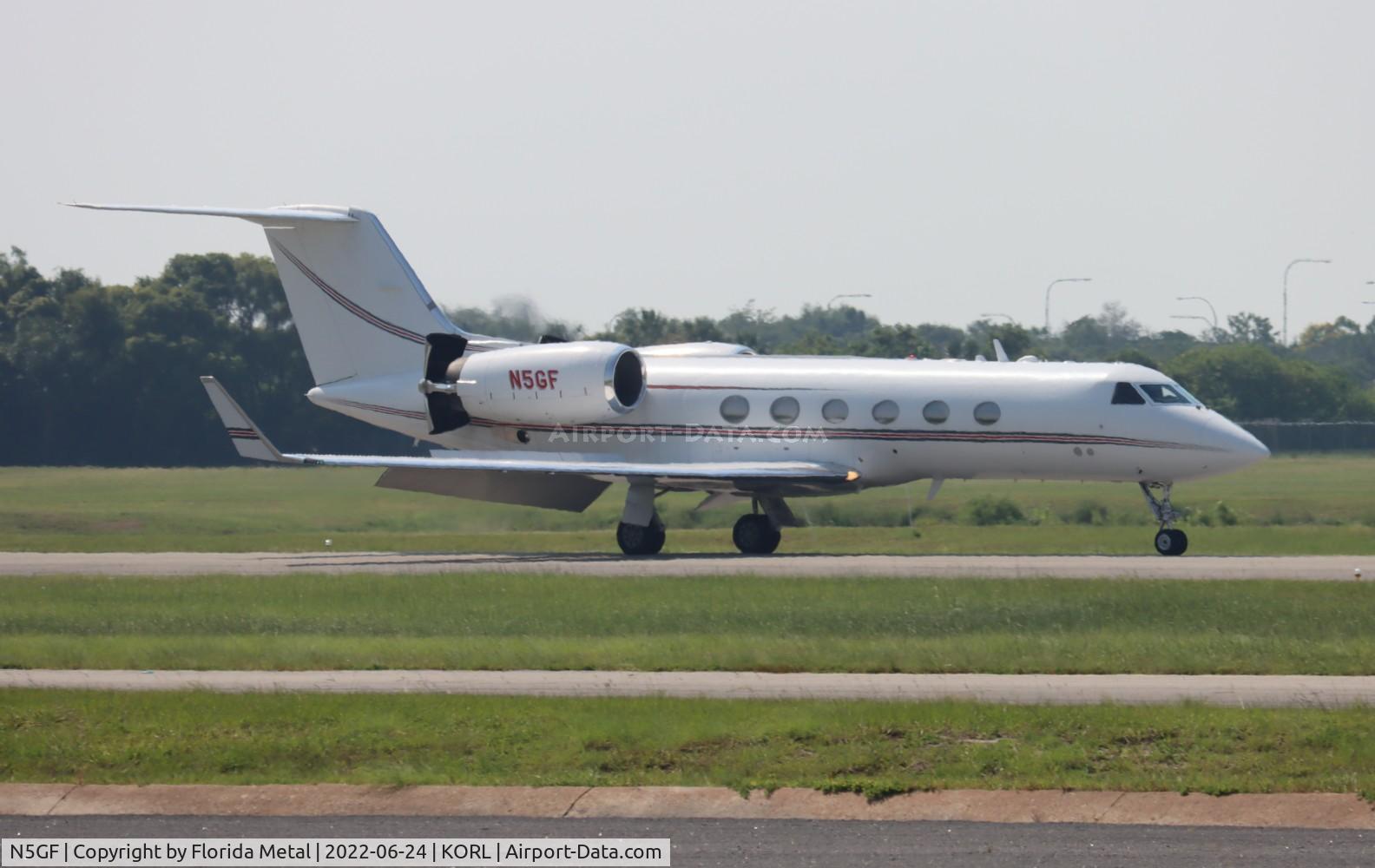 N5GF, 1995 Gulfstream Aerospace G-IV C/N 1277, ORL 2022