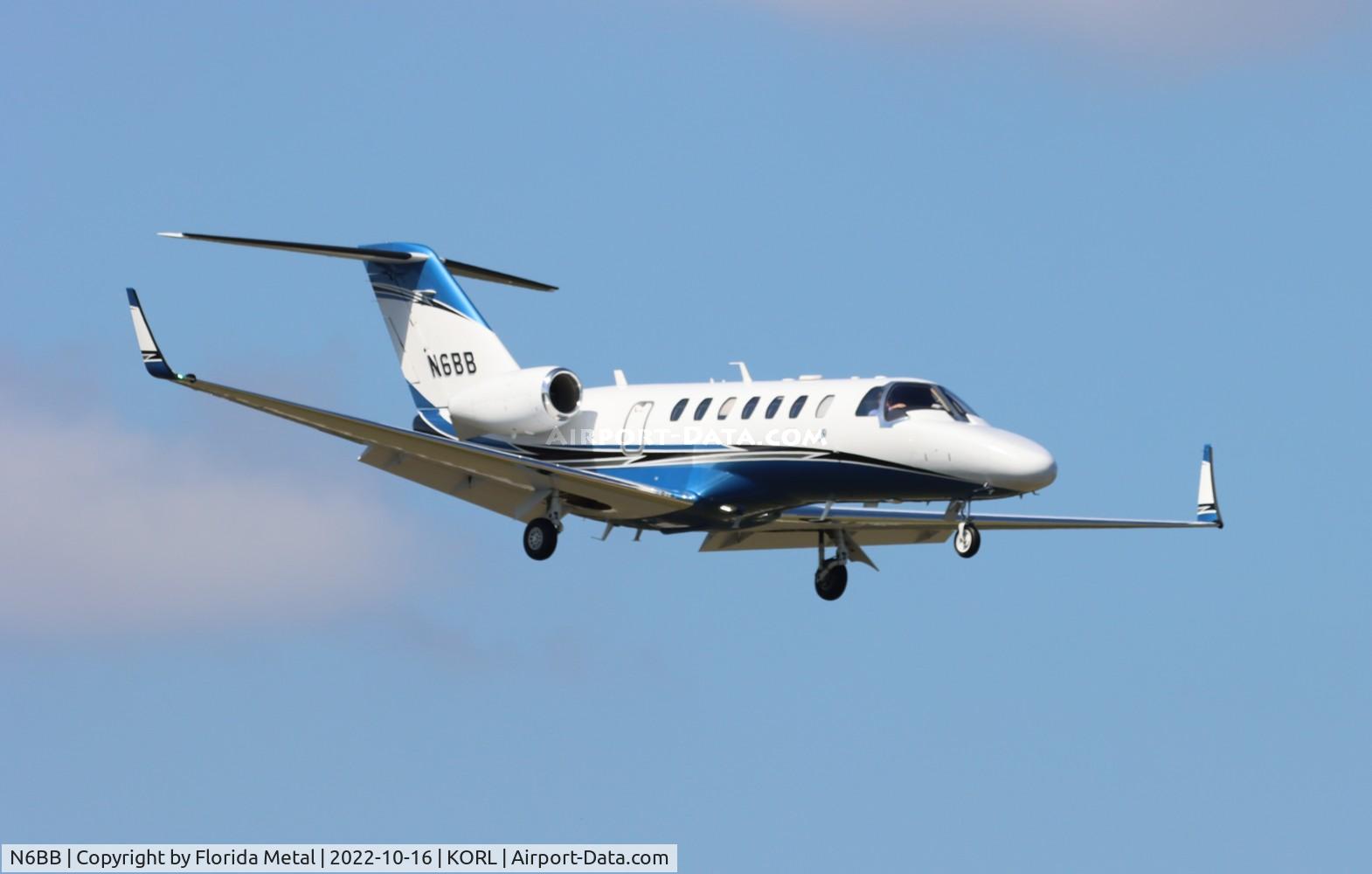 N6BB, 2014 Cessna 525B  Citation CJ3+ C/N 525B0460, ORL 2022