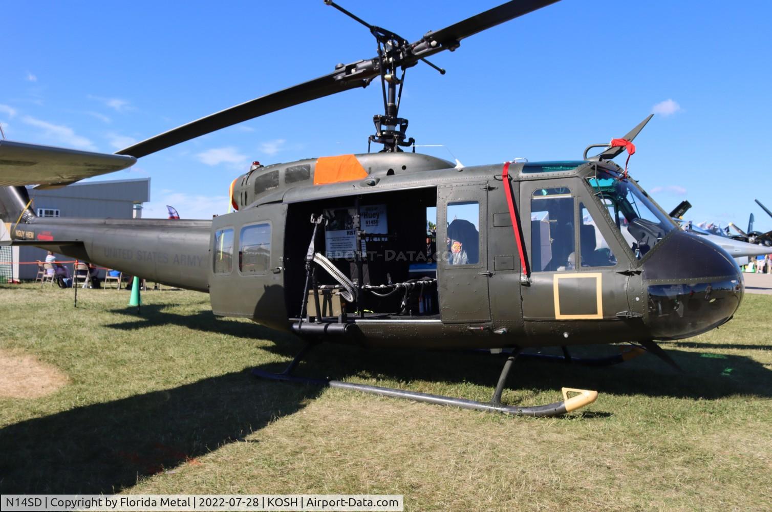 N14SD, 1967 Bell UH-1H Iroquois C/N 4027, OSH 2022