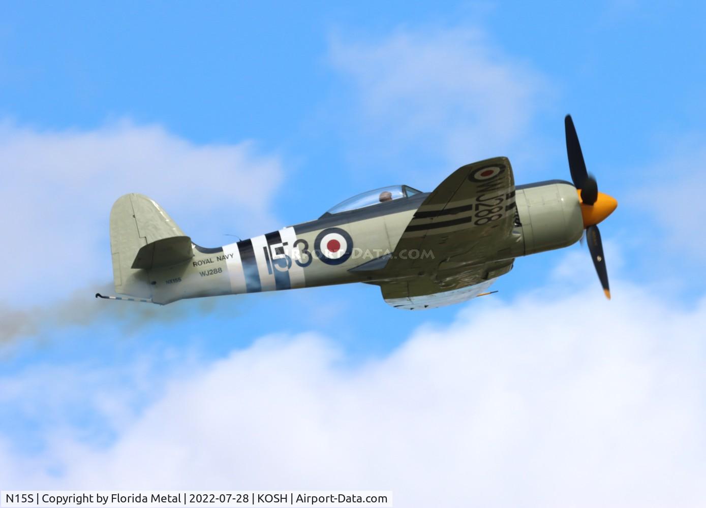 N15S, 1953 Hawker Sea Fury FB.11 C/N 41H/696792, OSH 2022
