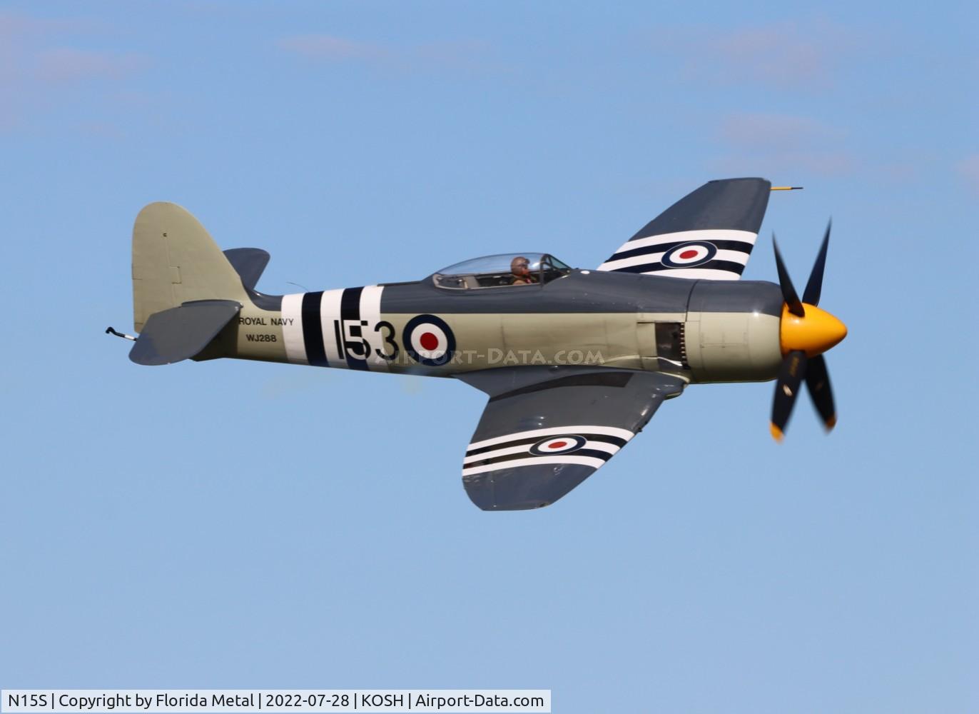 N15S, 1953 Hawker Sea Fury FB.11 C/N 41H/696792, Sea Fury