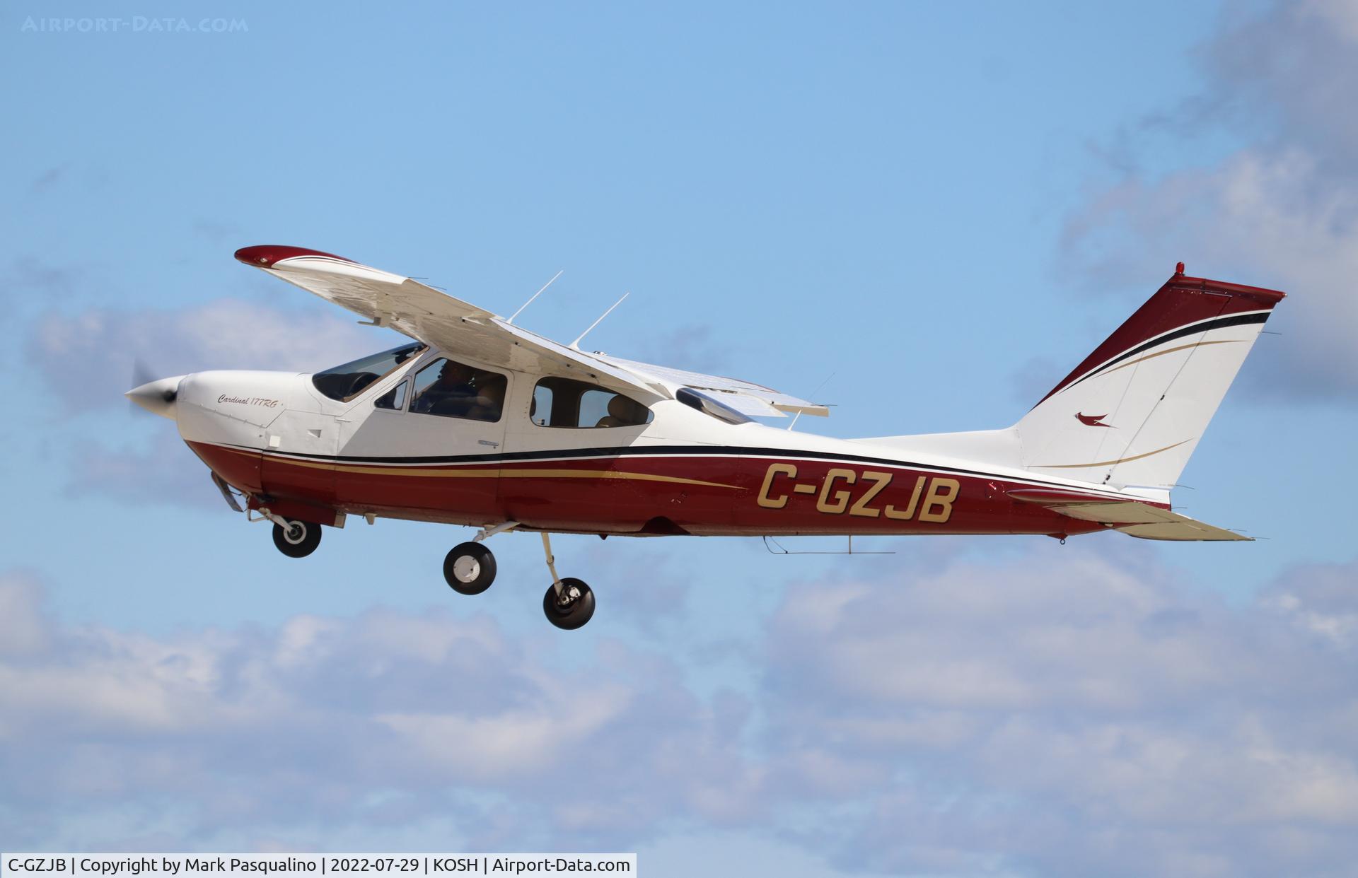 C-GZJB, 1977 Cessna 177RG Cardinal C/N 177RG1221, Cessna 177RG