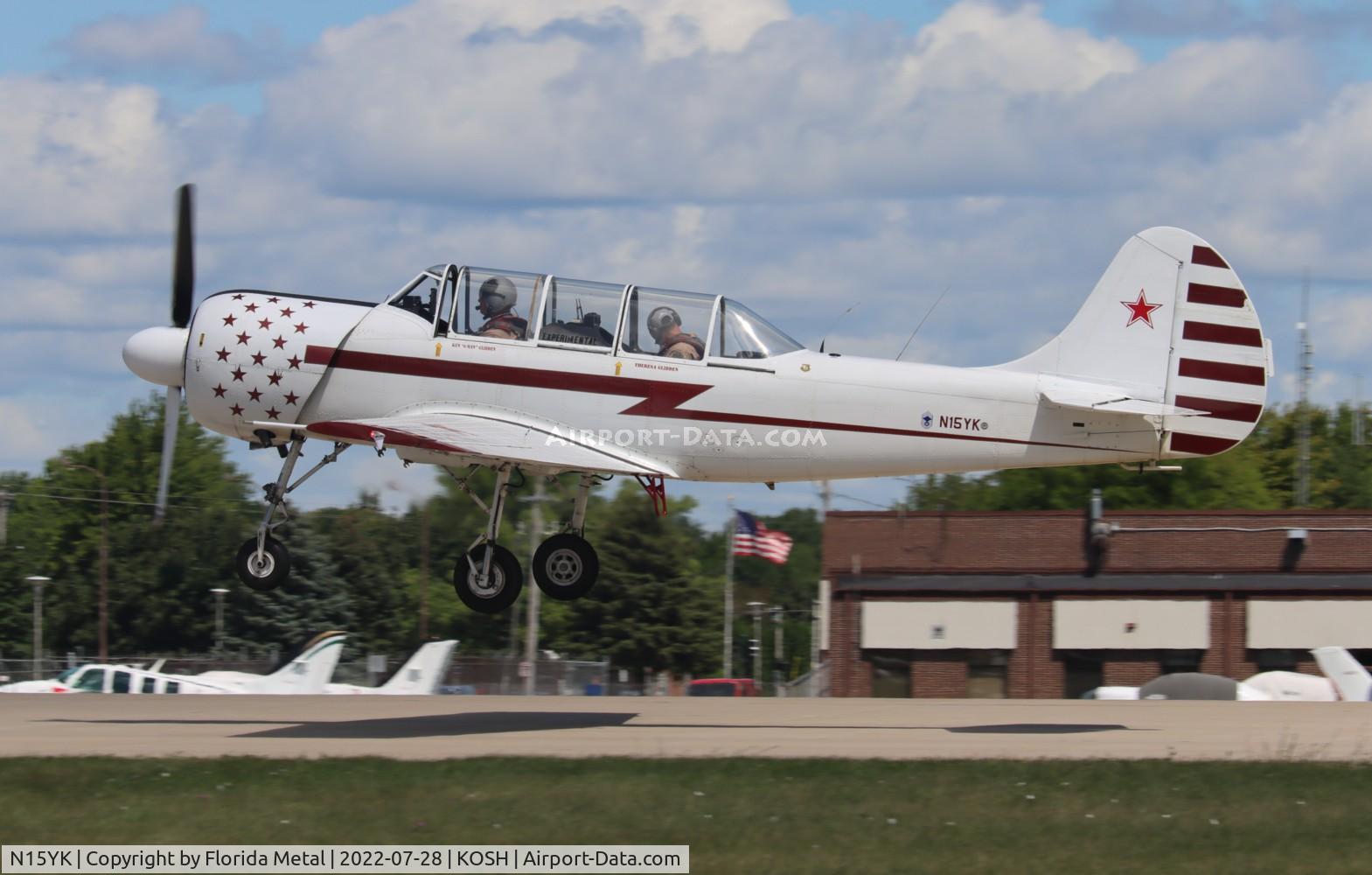 N15YK, 1993 Yakovlev Yak-52 C/N 9311702, OSH 2022