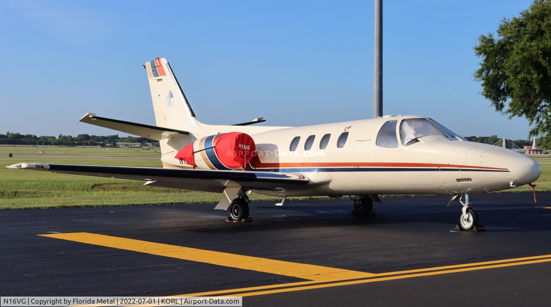 N16VG, 1980 Cessna 501 Citation I/SP C/N 501-0157, ORL 2022