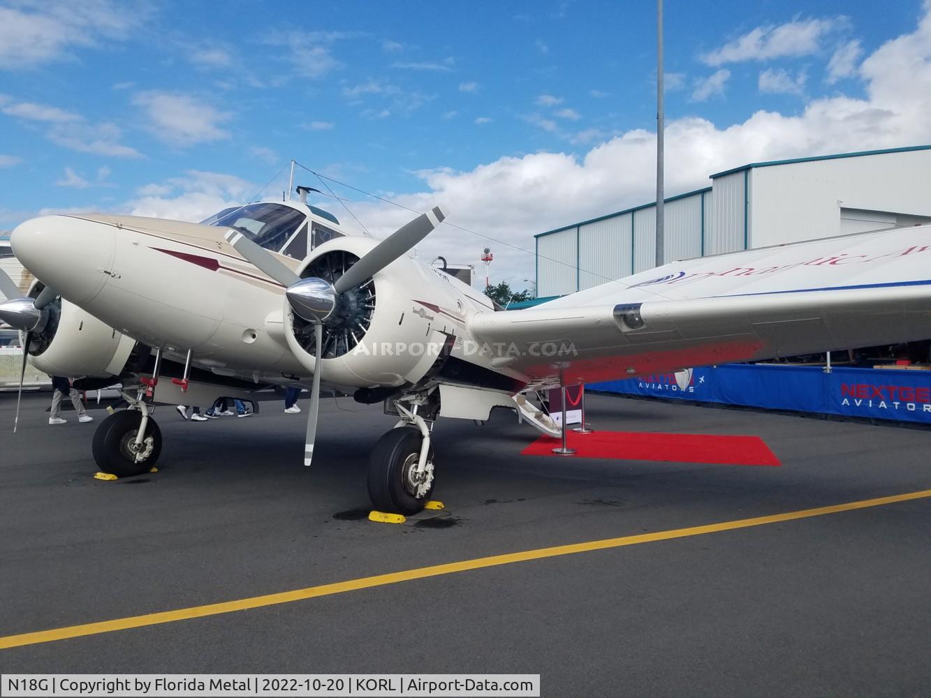 N18G, 1959 Beech G18S C/N BA-469, NBAA 2022