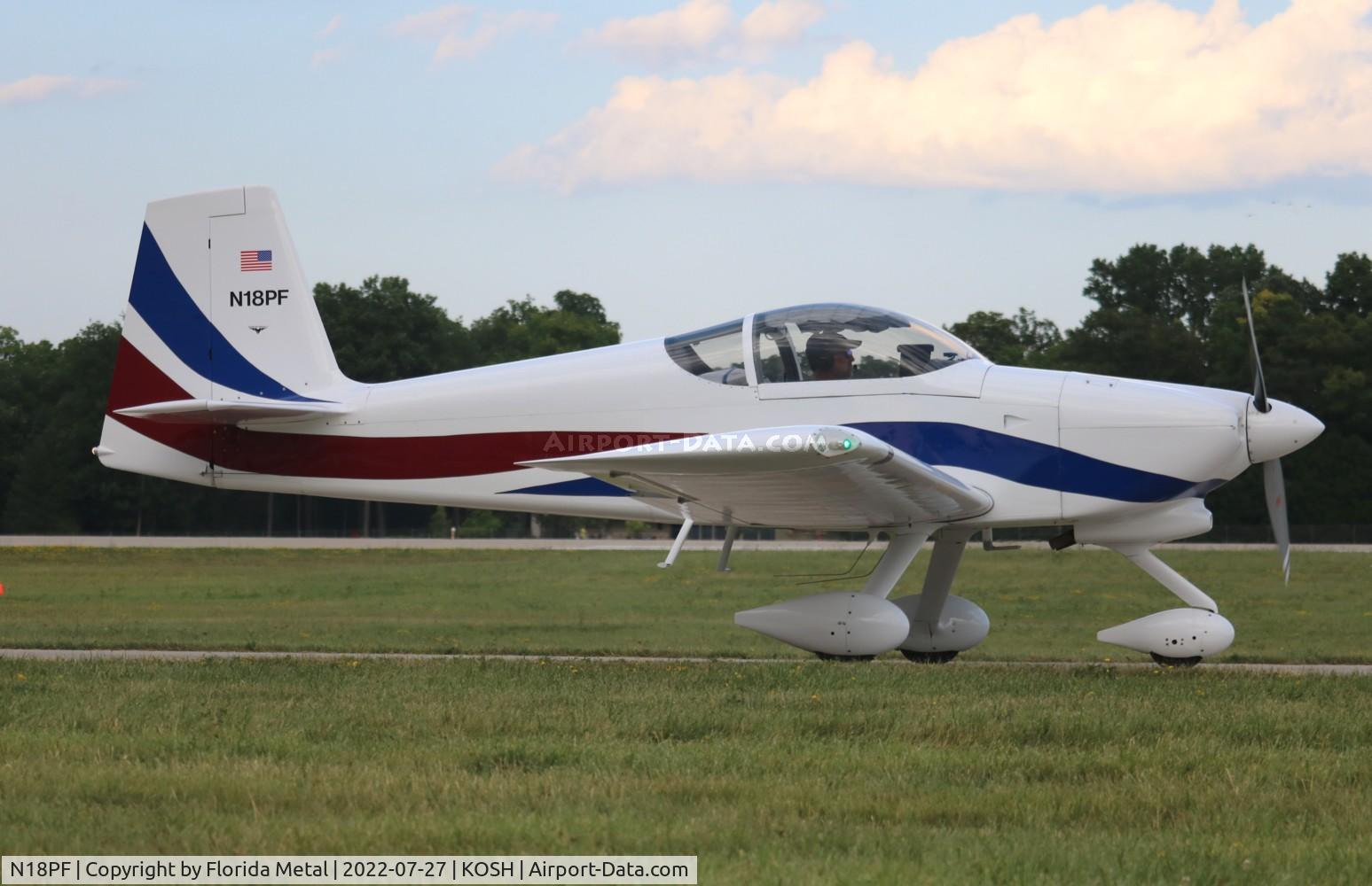 N18PF, Vans RV-7A C/N 3, OSH 2022