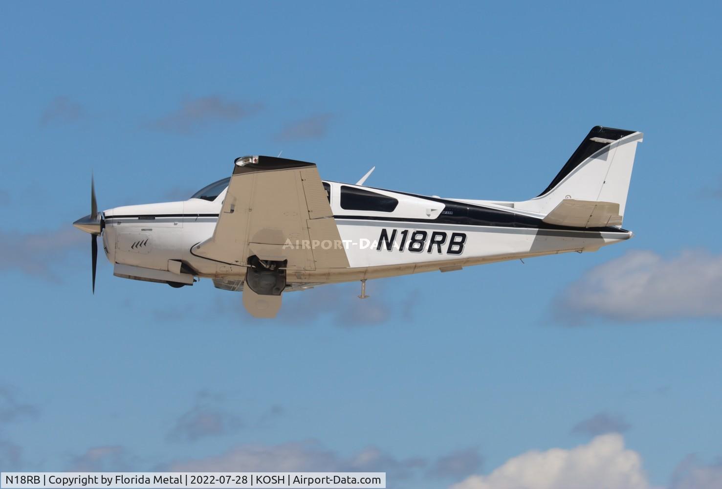 N18RB, 1973 Beech F33A Bonanza C/N CE-461, OSH 2022