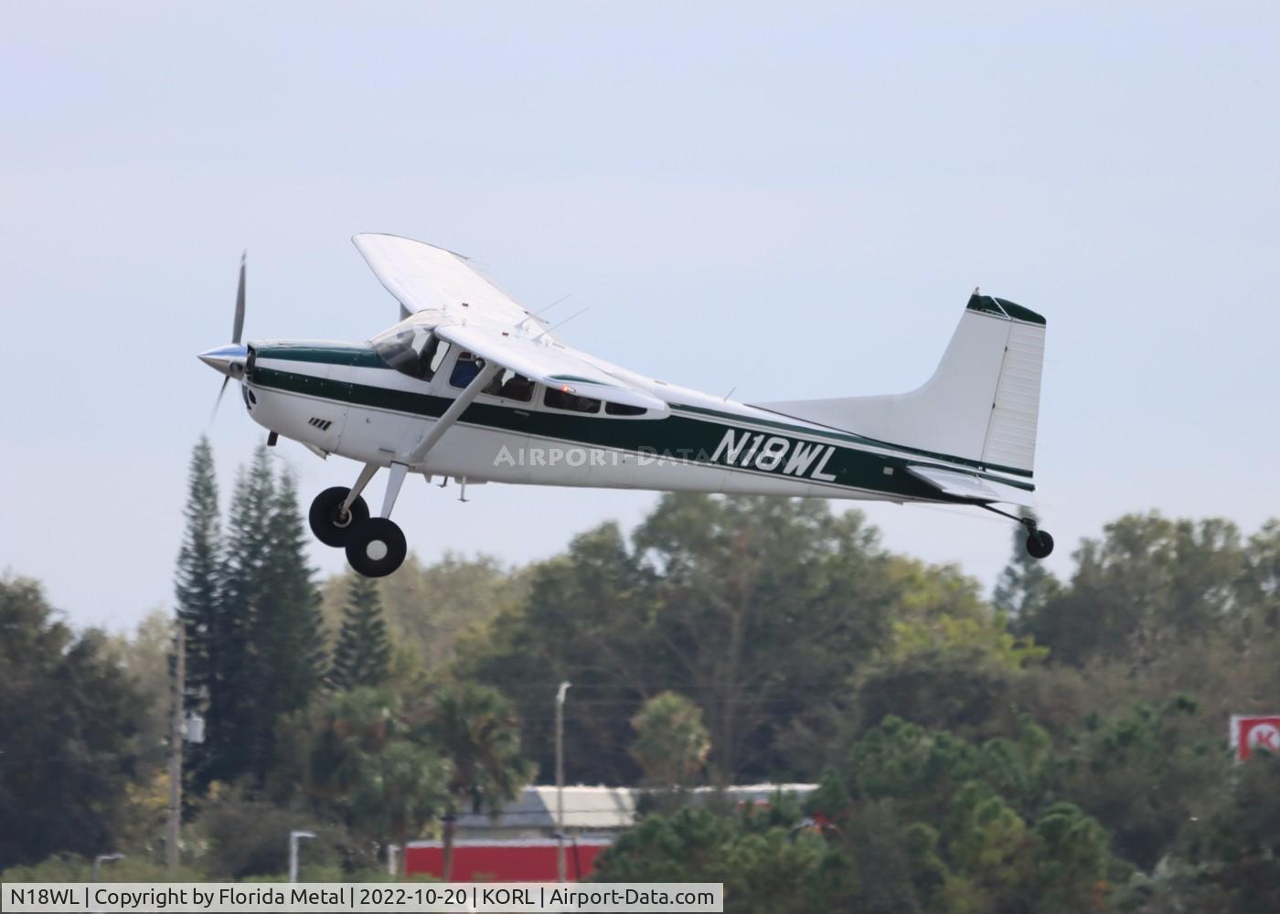 N18WL, 1981 Cessna 180K Skywagon C/N 18053178, ORL 2022